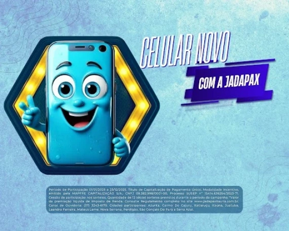 Promoção Celular Novo Com a Jadapax